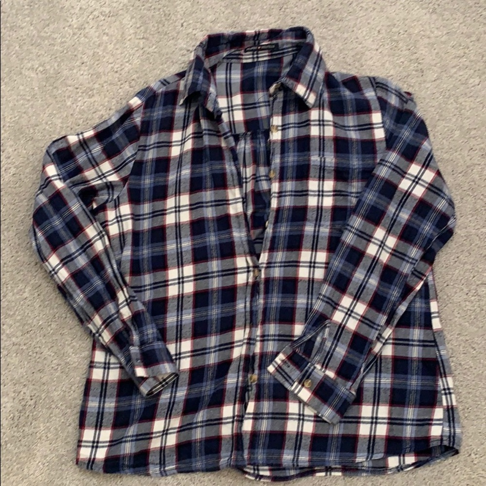 Brandy Melville Flannel Plaid Shirt